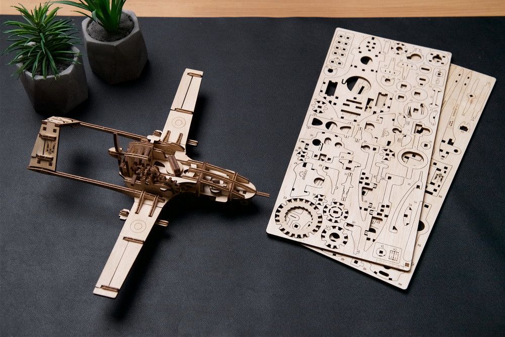 UGears Bayraktar TB2 Combat Drone - 127 Pieces