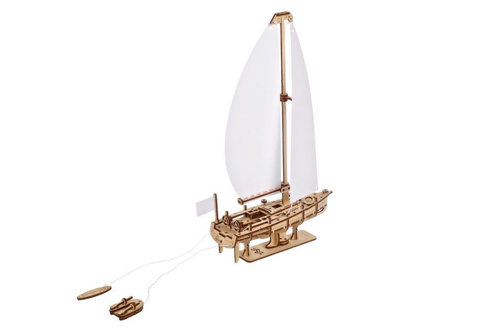 Ugears Ocean Beauty Yacht - 95 Pieces - Click Image to Close