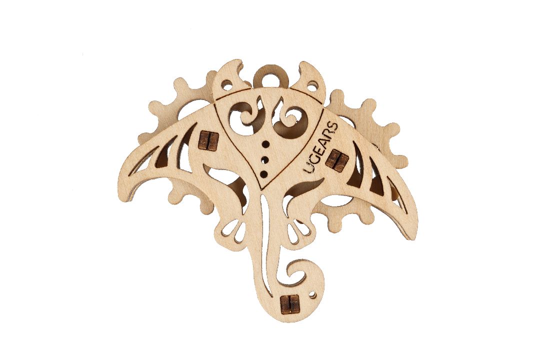UGears U-Fidget Pacific Ocean (4 Models, Hanging Box) - 33 Piece