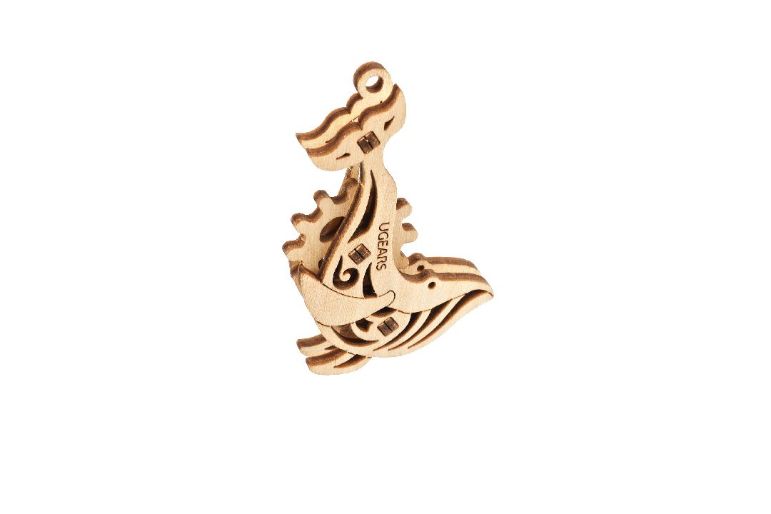 UGears U-Fidget Pacific Ocean (4 Models, Hanging Box) - 33 Piece