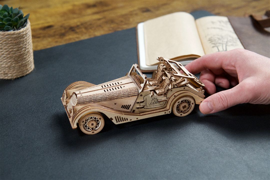 Ugears Sports Car Rapid Mouse - 222 Pieces