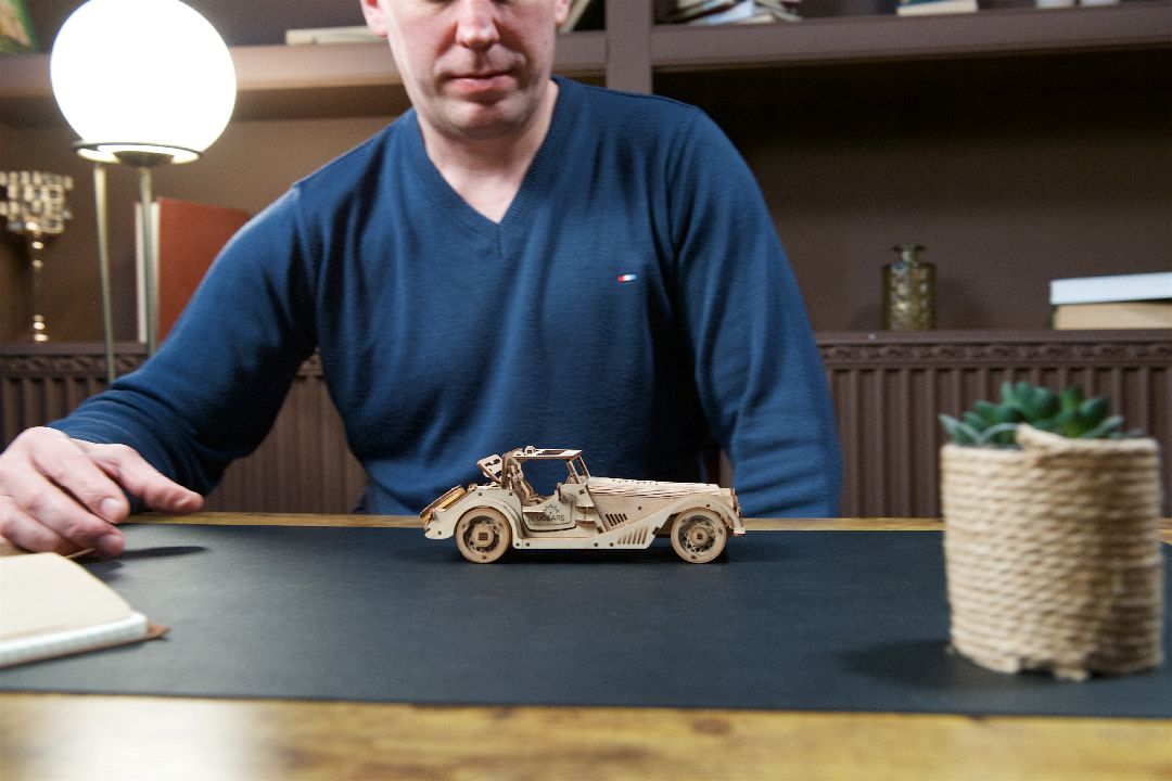 Ugears Sports Car Rapid Mouse - 222 Pieces