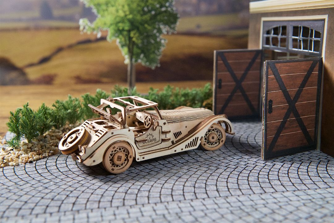 Ugears Sports Car Rapid Mouse - 222 Pieces