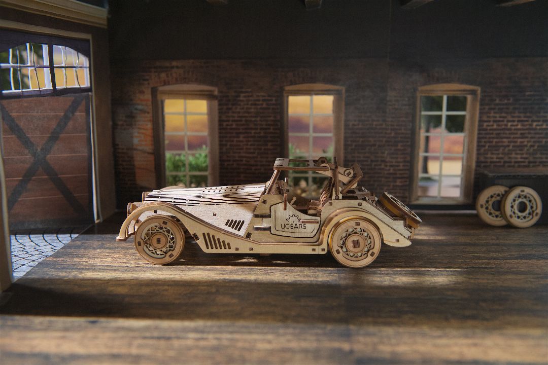 Ugears Sports Car Rapid Mouse - 222 Pieces