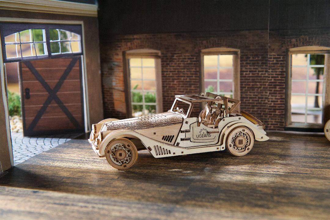 Ugears Sports Car Rapid Mouse - 222 Pieces