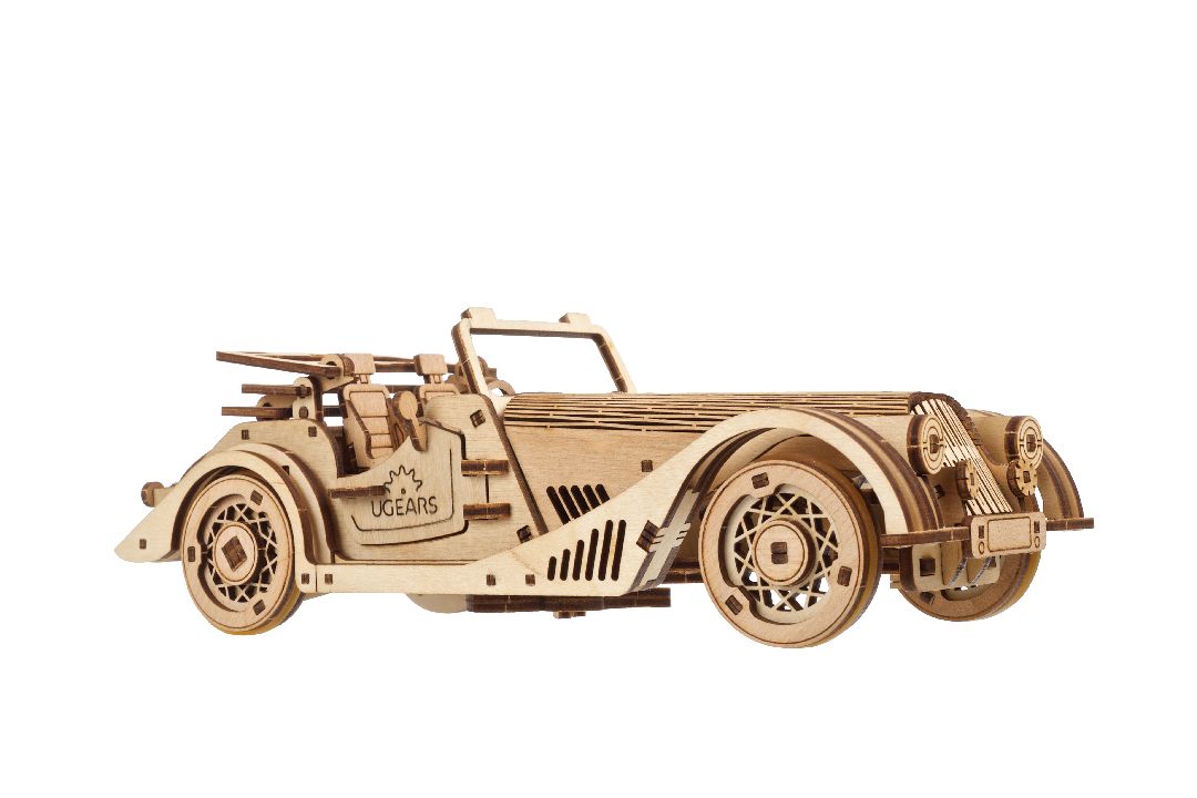 Ugears Sports Car Rapid Mouse - 222 Pieces