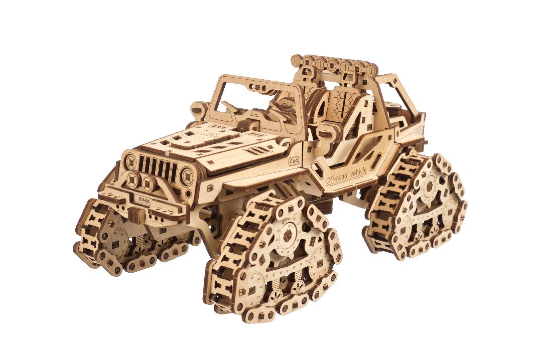 UGears Tracked Off-Road Vehicle - 423 Pieces