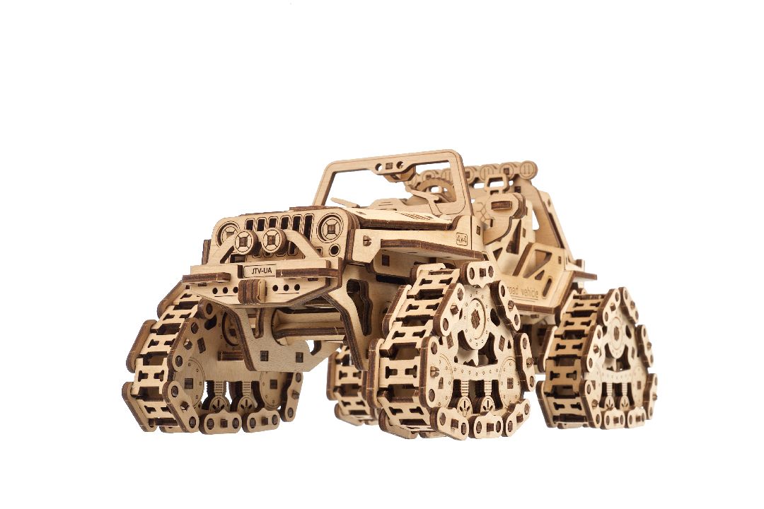 UGears Tracked Off-Road Vehicle - 423 Pieces