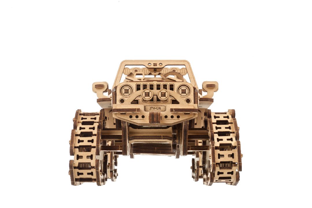 UGears Tracked Off-Road Vehicle - 423 Pieces - Click Image to Close