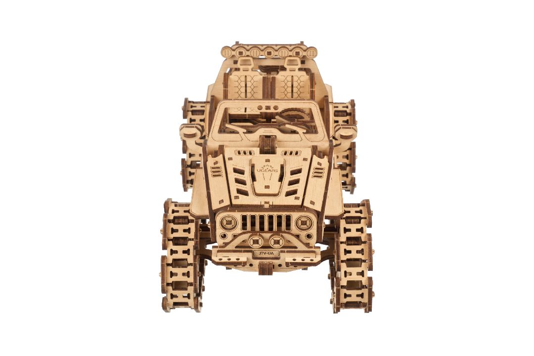 UGears Tracked Off-Road Vehicle - 423 Pieces - Click Image to Close