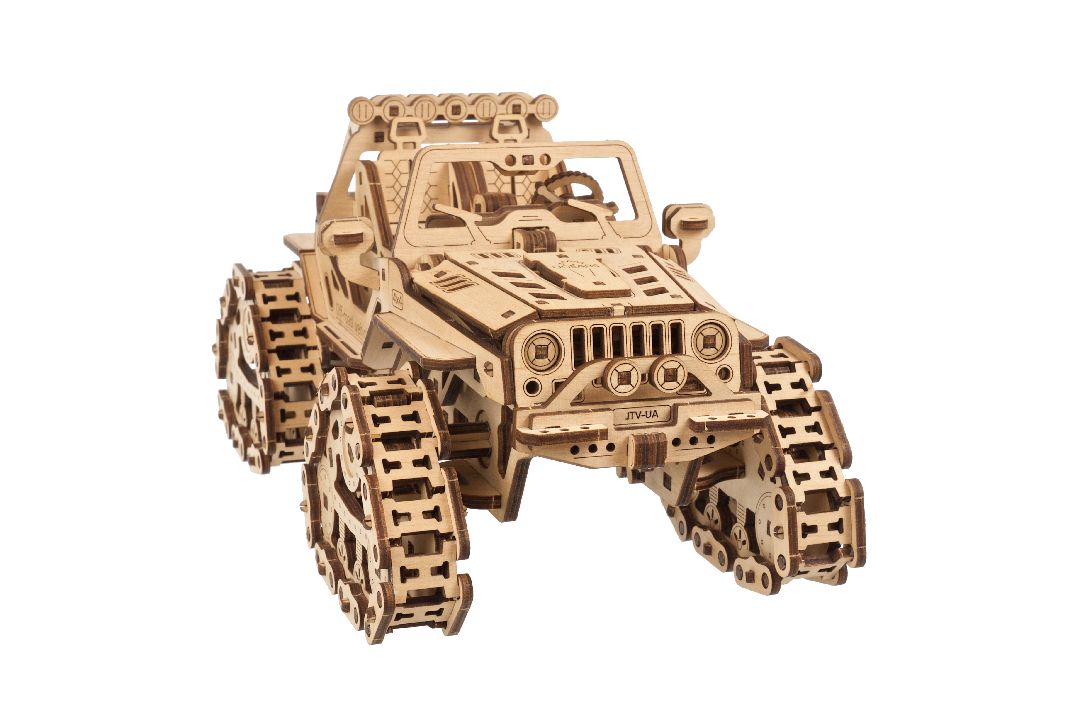 UGears Tracked Off-Road Vehicle - 423 Pieces