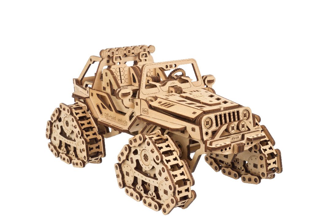 UGears Tracked Off-Road Vehicle - 423 Pieces