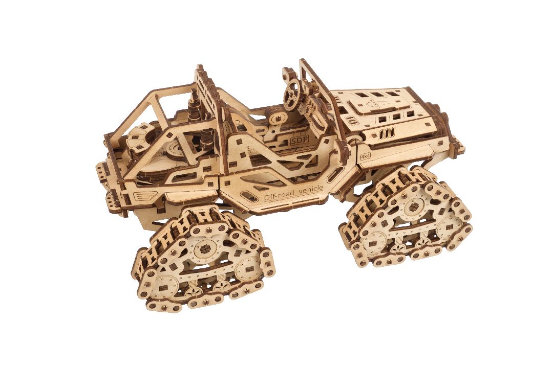 UGears Tracked Off-Road Vehicle - 423 Pieces