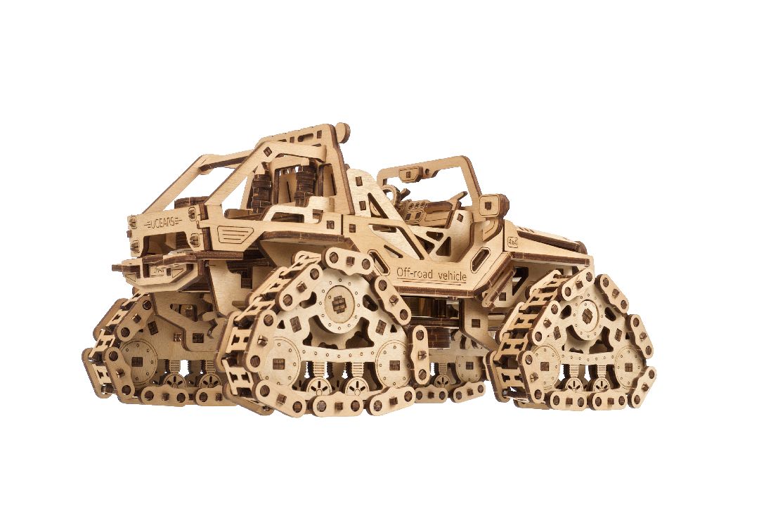 UGears Tracked Off-Road Vehicle - 423 Pieces