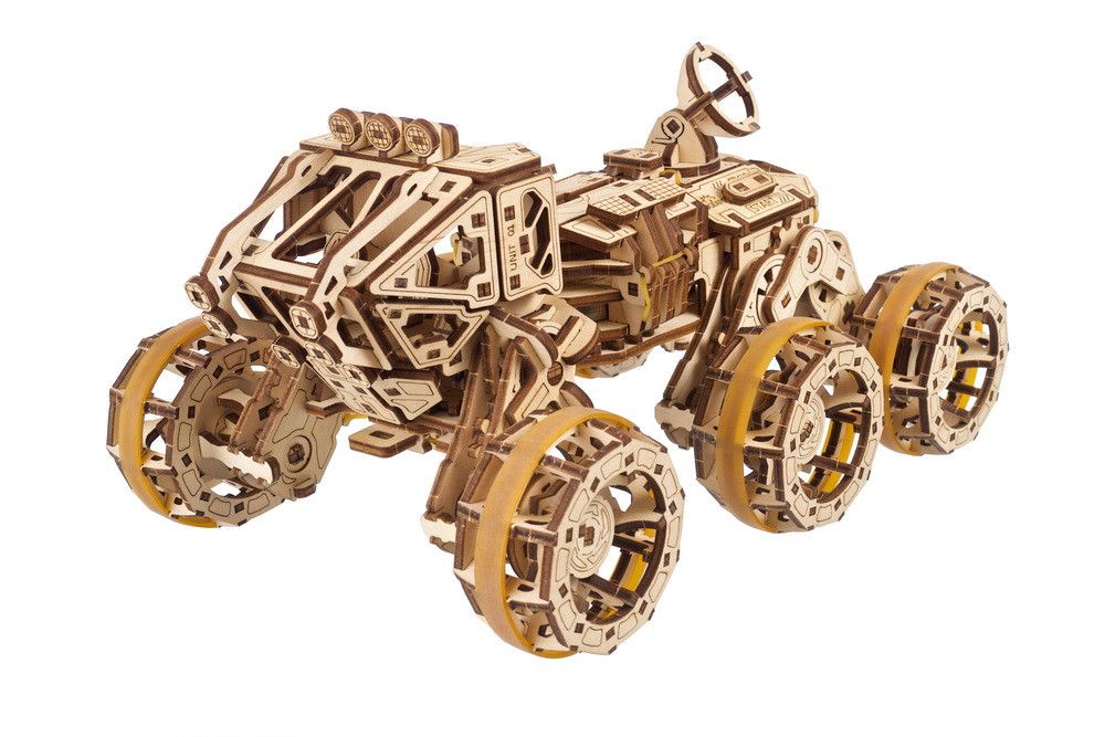 UGears Manned Mars Rover - 562 Pieces - Click Image to Close