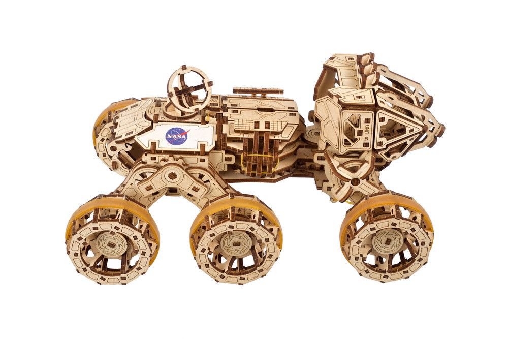 UGears Manned Mars Rover - 562 Pieces - Click Image to Close