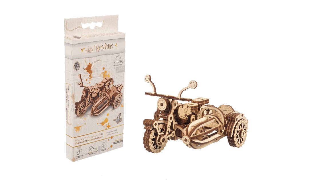 Ugears Hagrid's Flying Motorbike - 130 Pieces (Advanced) - Click Image to Close