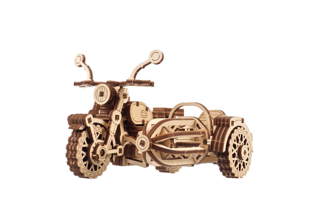 Ugears Hagrid's Flying Motorbike - 130 Pieces (Advanced) - Click Image to Close