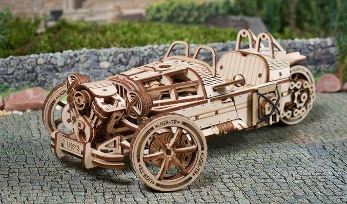 Ugears Three-wheeler UGR-S - 457 Pieces (Advanced)