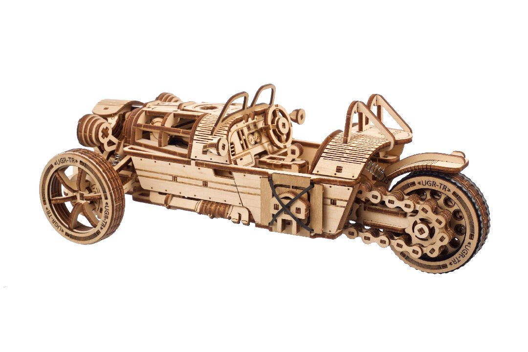 Ugears Three-wheeler UGR-S - 457 Pieces (Advanced)