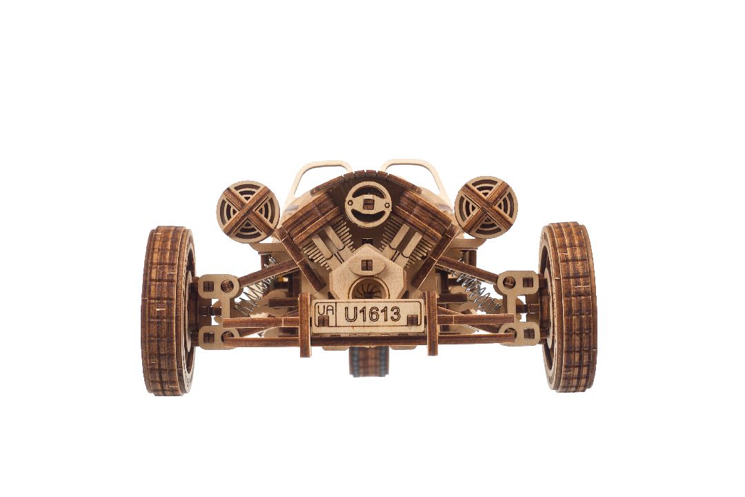 Ugears Three-wheeler UGR-S - 457 Pieces (Advanced) - Click Image to Close