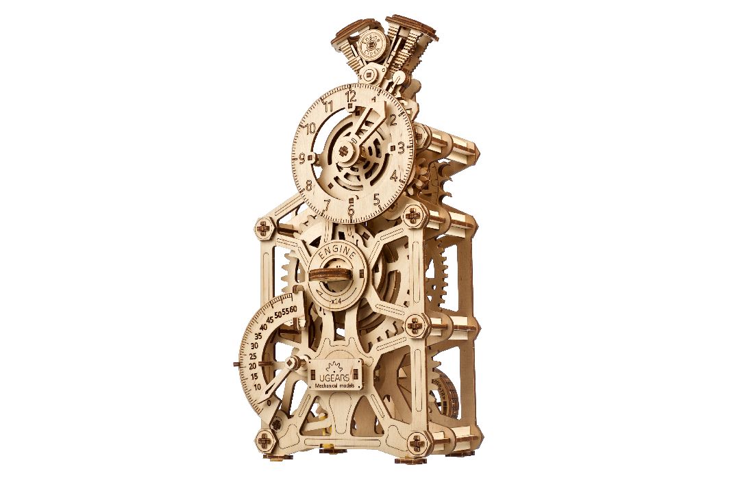 Ugears Engine Clock - 265 Pieces (Advanced)