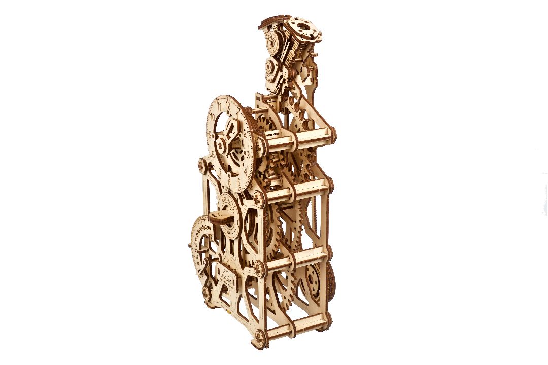 Ugears Engine Clock - 265 Pieces (Advanced)