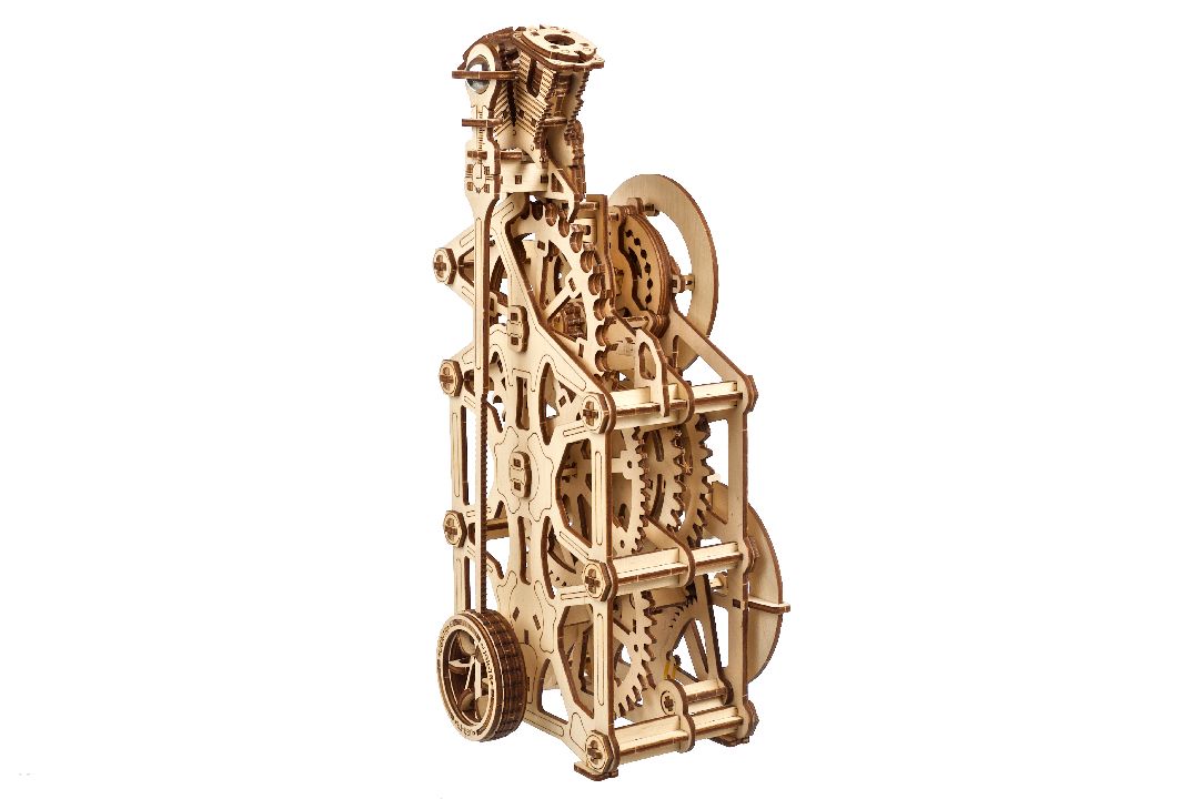 Ugears Engine Clock - 265 Pieces (Advanced)