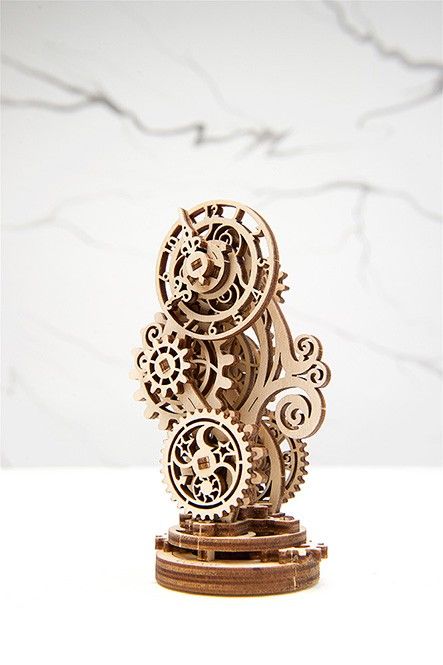 Ugears Steampunk Clock 2.0 Mini-model - 40 Pieces