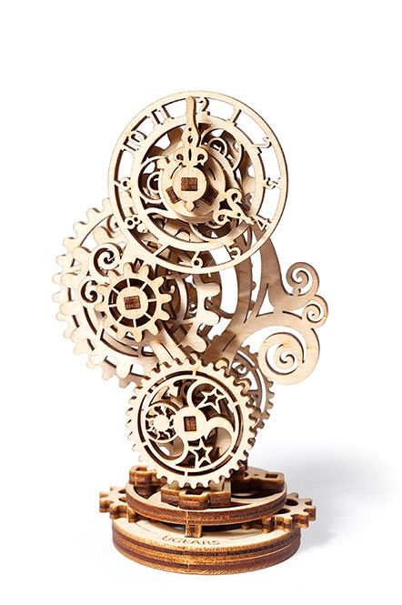 Ugears Steampunk Clock 2.0 Mini-model - 40 Pieces
