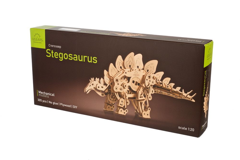 UGears Stegosaurus - 305 Pieces (Medium)