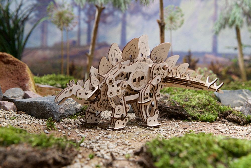 UGears Stegosaurus - 305 Pieces (Medium) - Click Image to Close