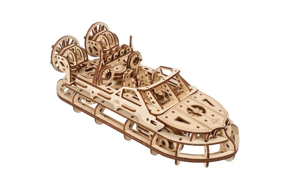 UGears Rescue Hovercraft - 383 Pieces (Medium)