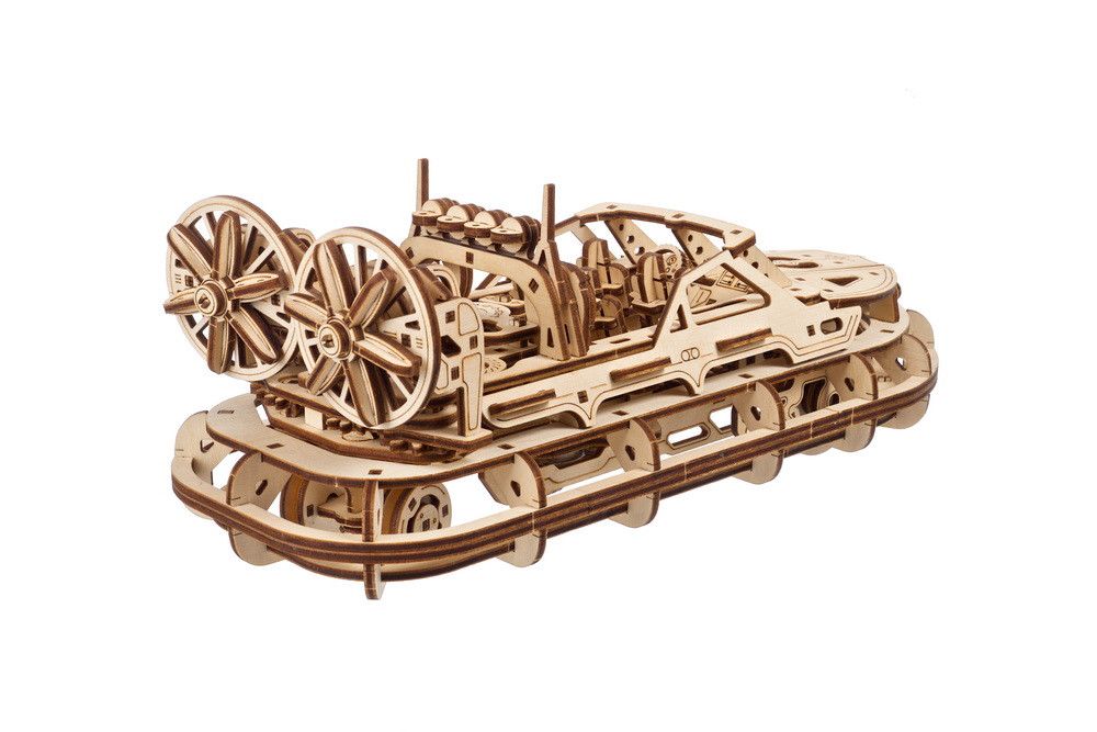 UGears Rescue Hovercraft - 383 Pieces (Medium)