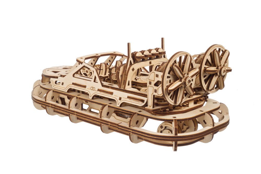 UGears Rescue Hovercraft - 383 Pieces (Medium) - Click Image to Close