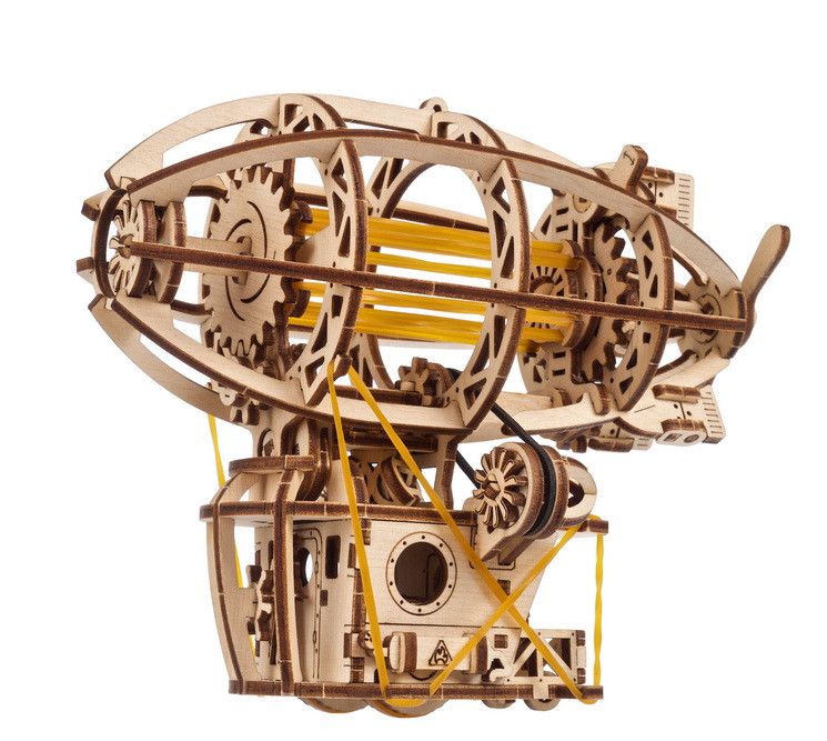 UGears Steampunk Airship - 170 Pieces (Easy) - Click Image to Close