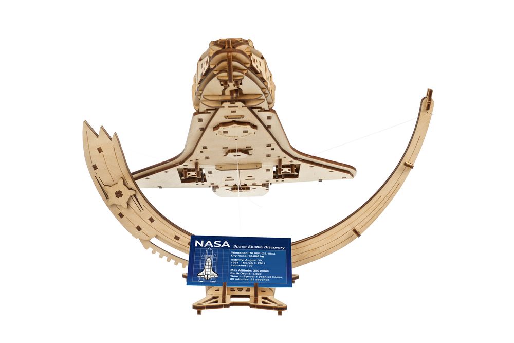 UGears NASA Space Shuttle Discovery - 315 Pieces (Medium)