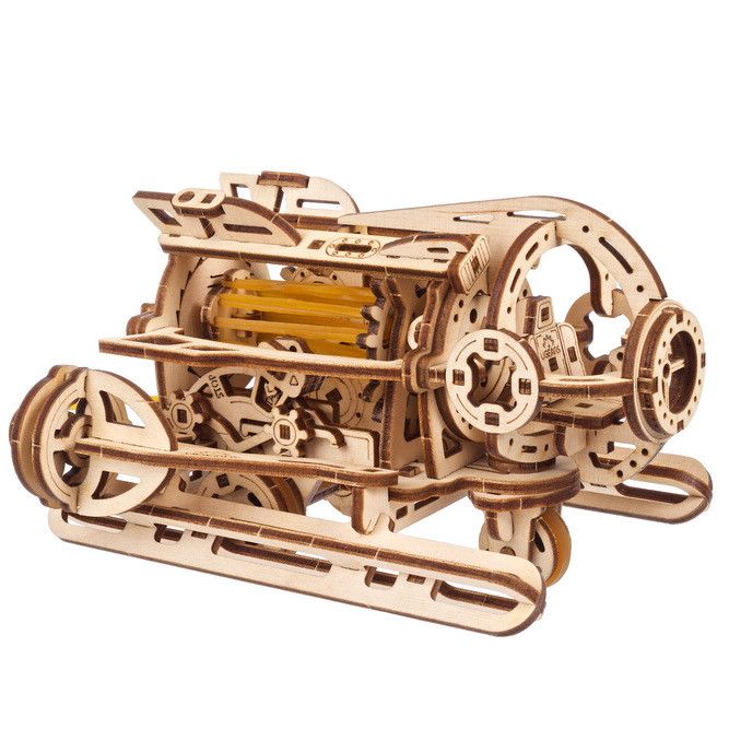 UGears Steampunk Submarine - 200 Pieces (Easy) - Click Image to Close