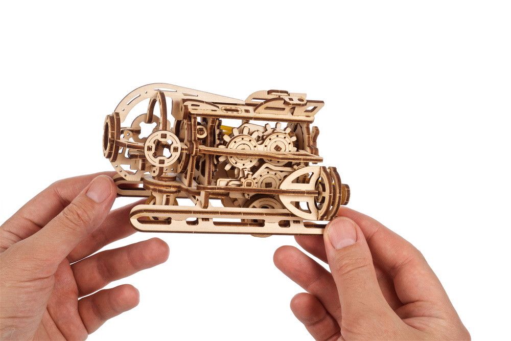 UGears Steampunk Submarine - 200 Pieces (Easy) - Click Image to Close