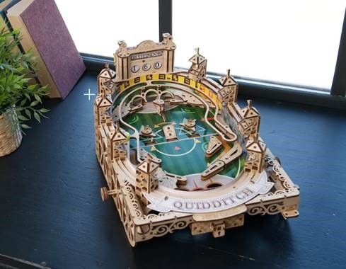 UGears Quidditch™ Pinball - 402 Pieces (Advanced) - Click Image to Close