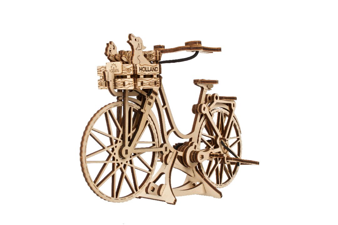 UGears Dutch Bicycle - 75 Pieces - Click Image to Close