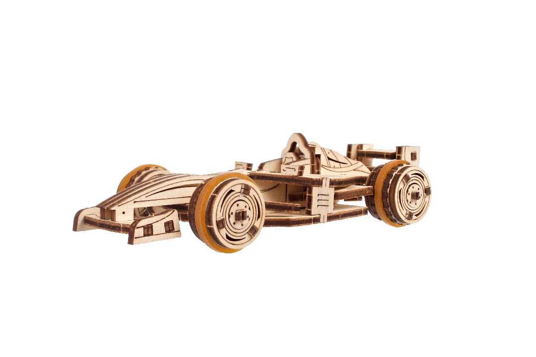 UGears Compact Racer - 90 Pieces - Click Image to Close