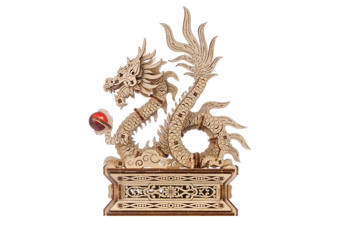 UGears Wooden Dragon - 141 Pieces - Click Image to Close