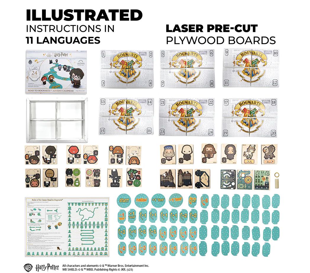 Ugears Road to Hogwarts™ Advent Calendar