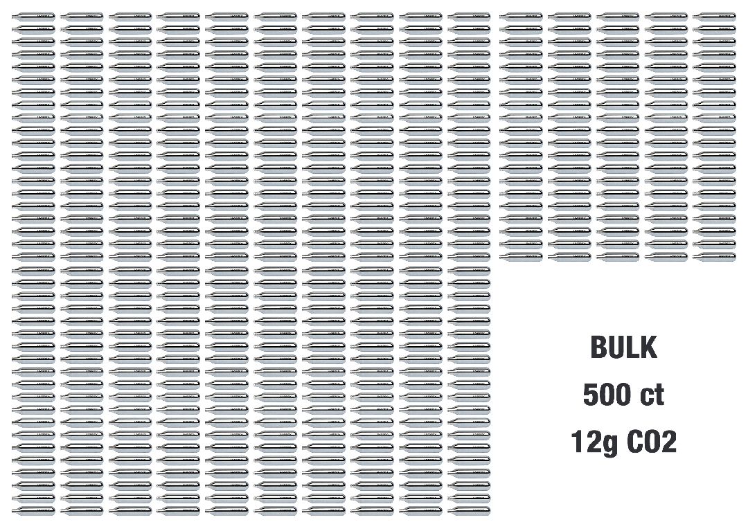 Umarex 12g CO2 Cylinders Bulk Pack (500 pcs)