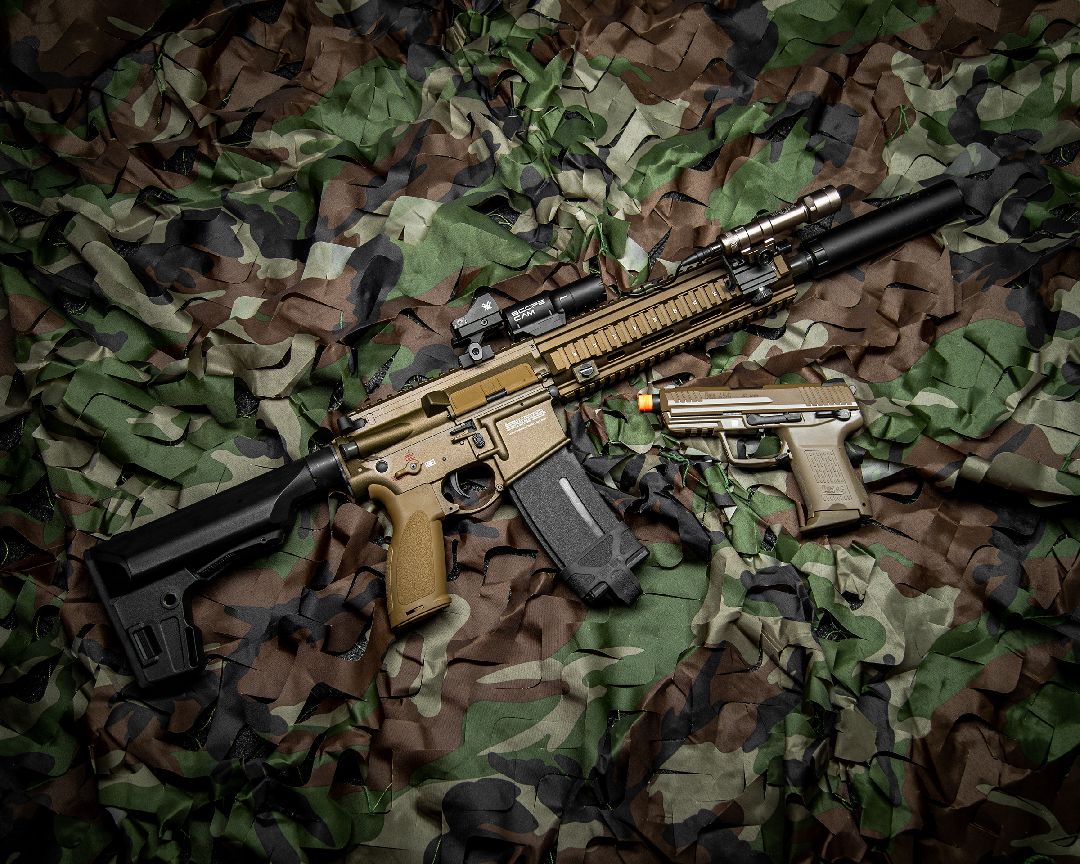 Umarex HK 416 AEG Rifle - Tan