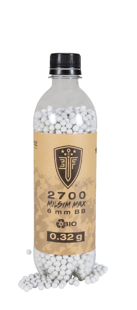 Umarex Elite Force Milsim Max Bio BB's .32 gr (2700 ct) - White