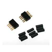 Deans Micro 5 Pin Connector Plugs (1 pair)