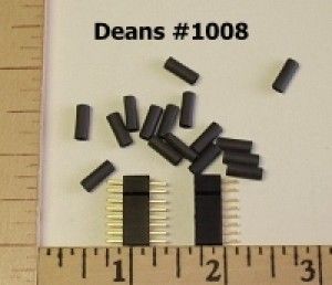 Deans Micro 8 Pin Connector Plugs (1 pair)