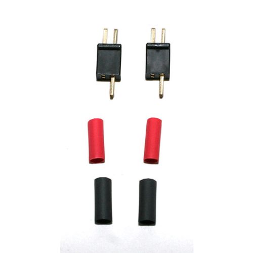 Deans Micro Plug 2B Black Polarized Connector
